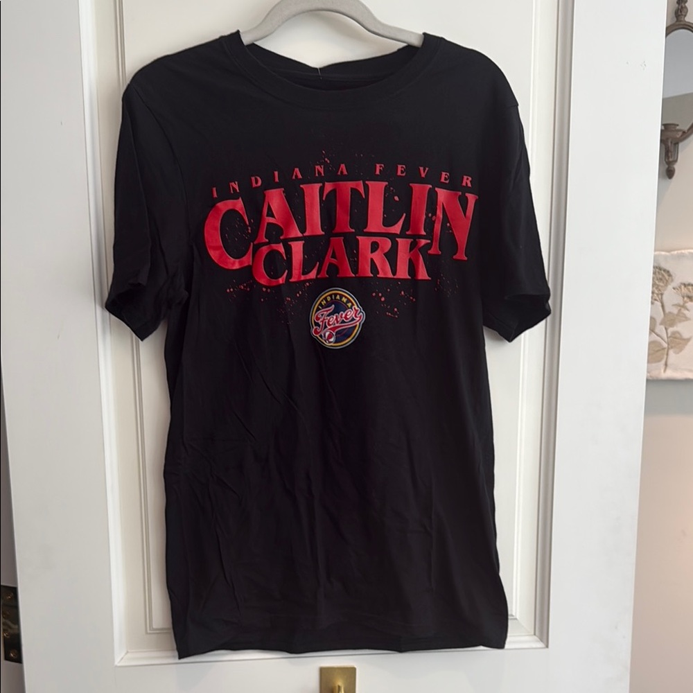 Fanatics Black and Red Caitlin Clark T-Shirt